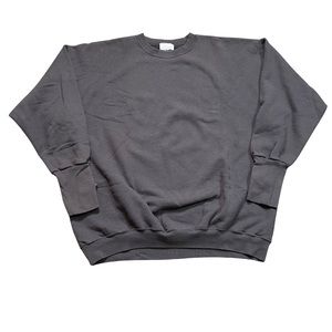 Vintage Y2K Handcuffs Crewneck Sweater Skate Grey